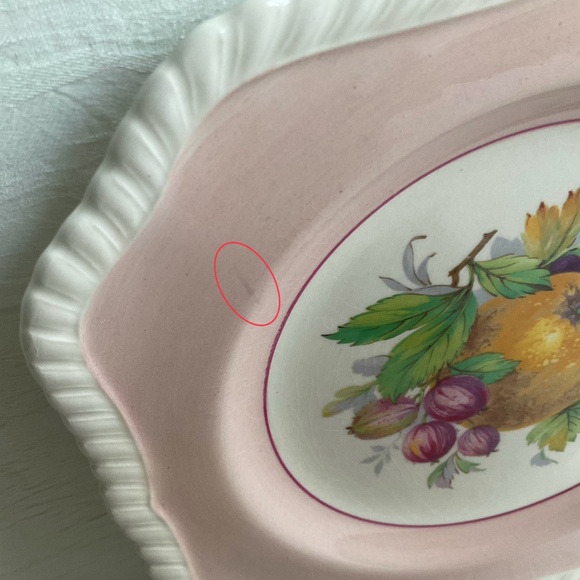 California by Johnson Brothers Vintage 7-3/4” Salad Plate Pink - Picture 12 of 12